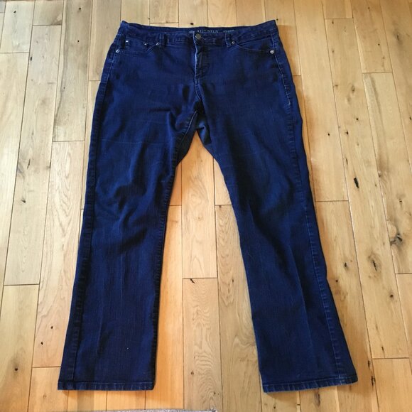 Santana Tummy Control Dark Blue Jeans For Women 16 - Picture 3 of 13